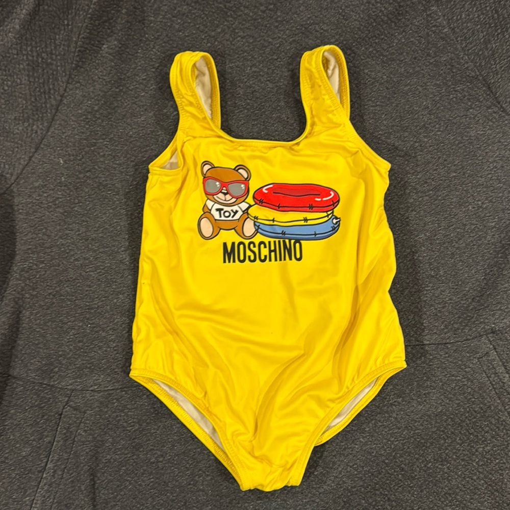 Moschino baby bathing suit colorful